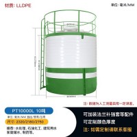 貴州銅仁環(huán)保水處理PE水箱 10噸大型塑料桶 化工防腐儲罐