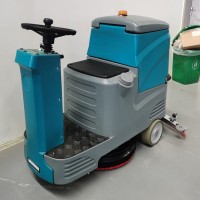 學(xué)校廣場駕駛式洗地機 雙刷盤清洗機 速度快