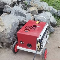 拉纜機無極調速光纜輸送機汽油機