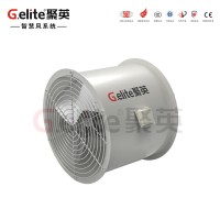 T35防腐防爆玻璃鋼軸流風機 低噪聲 用于管道內通風換氣