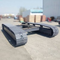 橡膠履帶底盤機(jī)械變速箱履帶總成電動(dòng)液壓工程機(jī)械鋼制