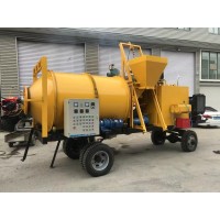 牽引式瀝青路拌機 路面修補移動式瀝青拌合機