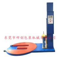 M型轉盤纏繞機 廣州水平式裹膜機  全自動裹膜機 轉盤