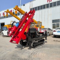 廠家小型螺旋擰地釘擰樁機(jī)庭院大棚樁打樁機(jī)