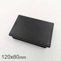 自動(dòng)設(shè)備管塑料堵頭方鋼管120*80矩形管塞鋼管堵頭