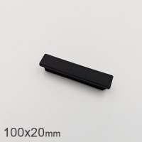 倉儲(chǔ)貨架方鋼管塞100*20矩形管塞鋼管塑料堵頭腳封蓋