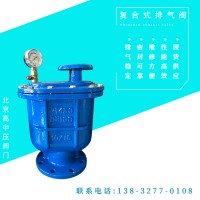 北京高中壓CARX復合式排氣閥 快速自動排放氣閥