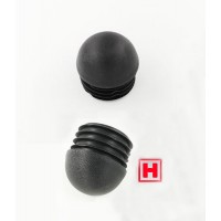 餐桌椅橢圓形管塞60x20鋼管塑料堵頭鋼管保護(hù)帽