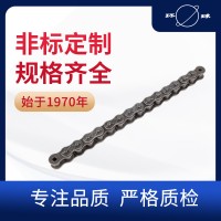 開口銷型短節(jié)距精密滾子鏈 傳動鏈 環(huán)球鏈條