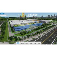 3d數(shù)字化工廠全景展示系統(tǒng)，云南工廠