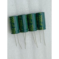 直插電解電容35V2200UF高頻低阻濾波