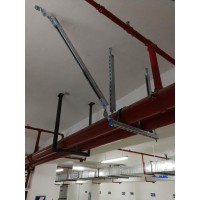 湖北協力得隨州排水管道抗震支架造價 排水管道抗震支