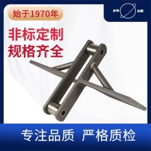管焊結構彎板鏈 鏈條廠家 環(huán)球鏈條 焊接鏈