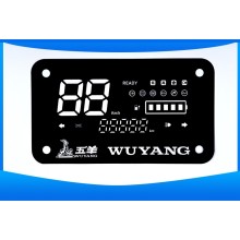 徐州元亨絲印供應(yīng)豐縣電動(dòng)車儀表面板 數(shù)顯面板貼電量里程顯示面