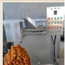 新型全自動肉條油炸機滅火系統， 小酥肉油炸機自動滅火裝置