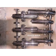 除菌不銹鋼衛(wèi)生級(jí)空氣過濾器 壓縮空氣過濾器除菌除雜除水除塵