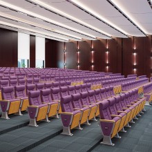 學(xué)校報告廳聯(lián)排座椅實木影院階梯教室寫字板會議室劇院禮堂椅