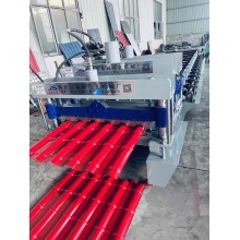 全自動仿樹脂壓瓦機 金碩 琉璃瓦設備