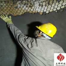 鄭州水泥廠龜甲網耐磨膠泥廠家 耐熱襯里材料