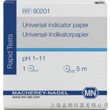 Universal indicator paper pH 1-11 通用指示紙 MN 90201