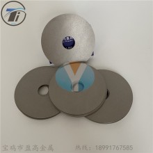 純鈦粉末燒結過濾圓片 微孔鈦燒結圓盤