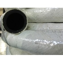 定制DN45三元乙丙石棉膠管壓力16公斤鋼廠電廠用