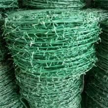 吉林現(xiàn)貨正反擰刺繩廠家供應蛟河鐵絲網(wǎng)圍欄松原熱鍍鋅刺繩