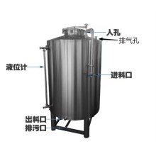 漢中市鴻謙不銹鋼儲(chǔ)酒罐 不銹鋼儲(chǔ)存罐保質(zhì)保量誠信經(jīng)營