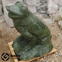 石雕青蛙 公園青蛙噴水石雕 戶外水景雕塑