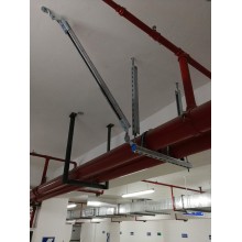 湖北建筑機電管線抗震支吊架 鄂州DN65消防管道抗震支吊架 抗震支吊架生產廠家
