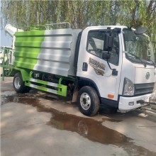 廠家5噸灑水車多功能灑水帶霧炮小型