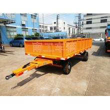 3噸鐵板護欄平板拖車 ATV全掛工具拖車