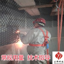 保山燃燒器防磨料施工解析 龜甲網涂抹料
