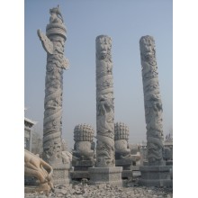 供應(yīng)青石滑柱、青石石柱、青石華表