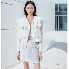 溫碧霞自創IRENENA服裝名媛風法式上衣
