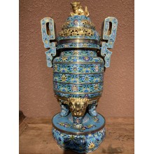 景泰藍(lán) 景泰藍(lán)工藝品 景泰藍(lán)廠(chǎng)家 景泰藍(lán)花瓶擺件 景泰藍(lán)純手工制作
