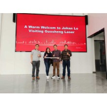 Johan Lo總監一行蒞臨西安國盛激光參觀交流