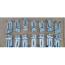 M12螺栓夾持器 導料槽擋煤皮卡子  40*40型角鋁