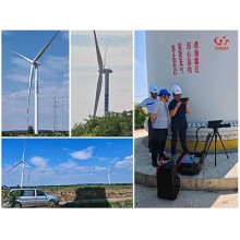 國盛激光清障儀在中國華電風電場清障