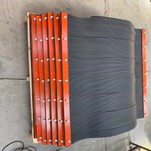 250*6mm橡膠擋塵簾 礦用抑塵風簾環保降噪 碎煤皮帶機擋塵簾 美奐橡塑