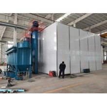 自動噴砂房，噴涂線，噴漆廢氣處理設備