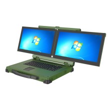 磊順科技供應-15.6吋雙屏強固型筆記本、15.6吋雙屏加