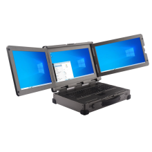 磊順科技供應-17.3吋強固式三屏筆記