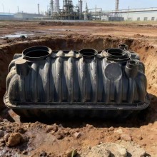 加厚三格式化糞池二八開塑料污水處理