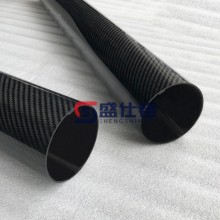 廠家直供3k啞光斜紋碳纖維圓管 高強度碳纖維制品 無亂