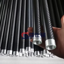 盛仕銘廠家定制碳纖維軸?斜紋啞光碳纖維復(fù)合材料輥軸