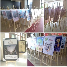 西安書畫展架搭建 西安攝影展板搭建 