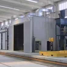 工業打砂房自動回砂噴砂設備制造安裝