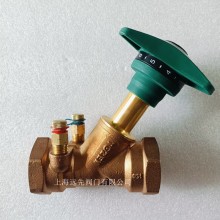 TOZEN滔辰青銅靜態平衡閥GDRV PN25螺