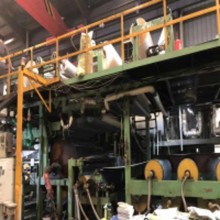 無溶劑人造革生產(chǎn)線機械設備